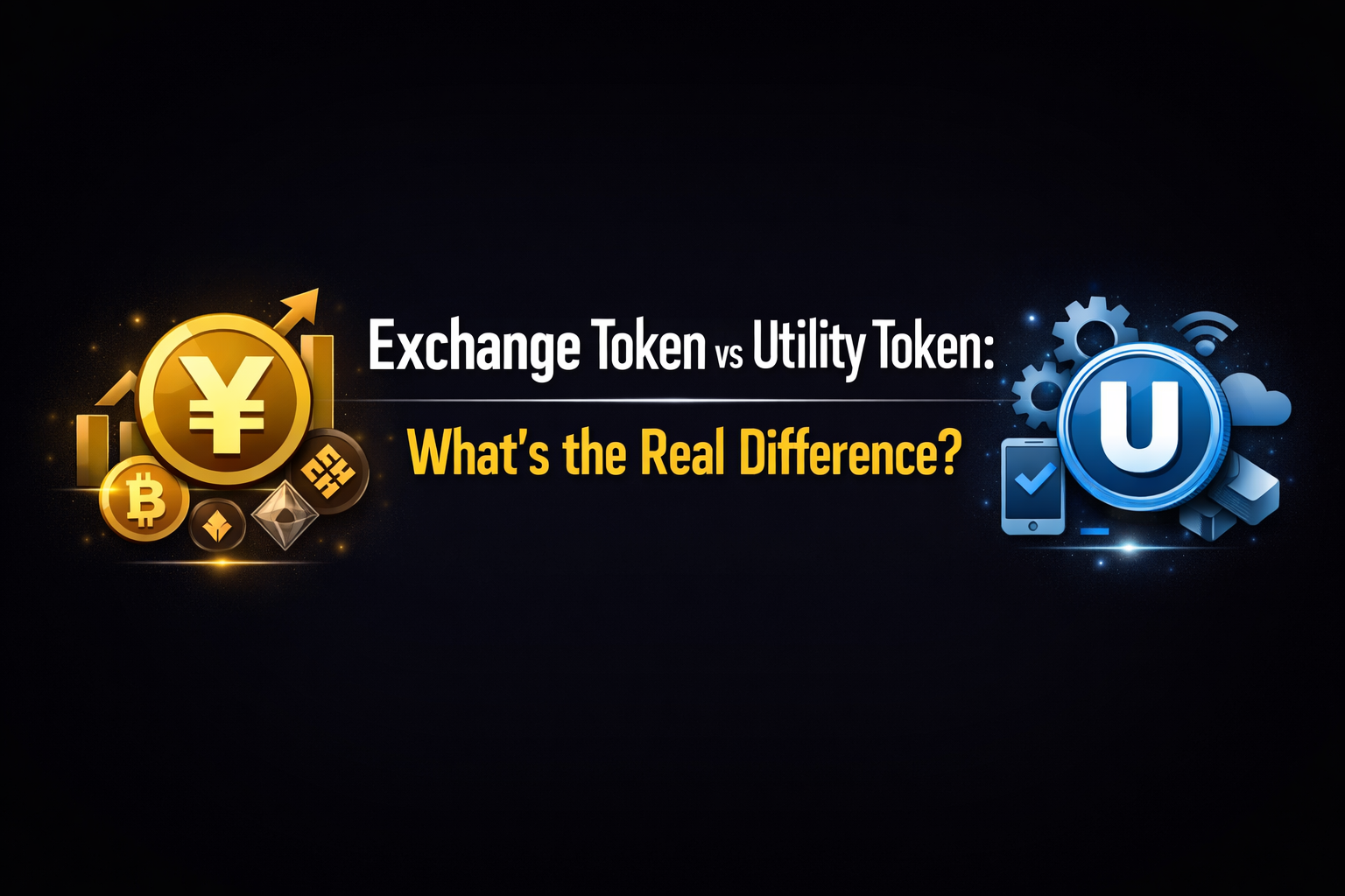 Exchange Token vs Utility Token: Whatâ€™s the Real Difference?
